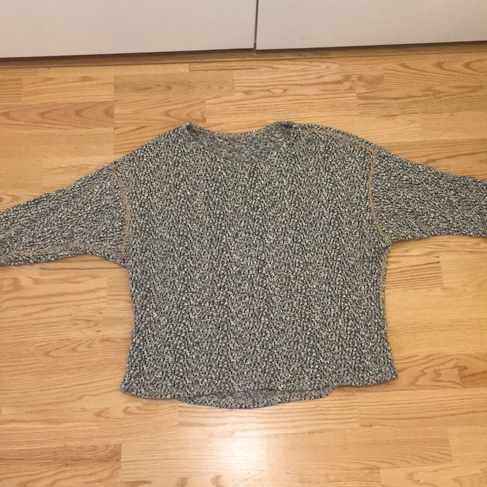 Slouchy 3/4 sleeve sweater